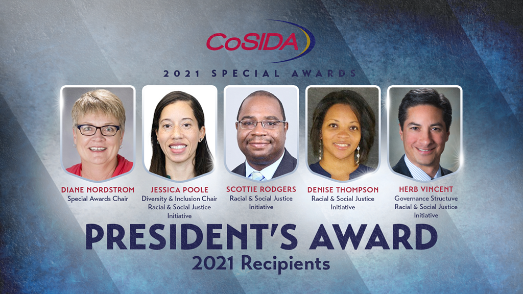 2021 Special Awards: President's Award Given During Business Meeting